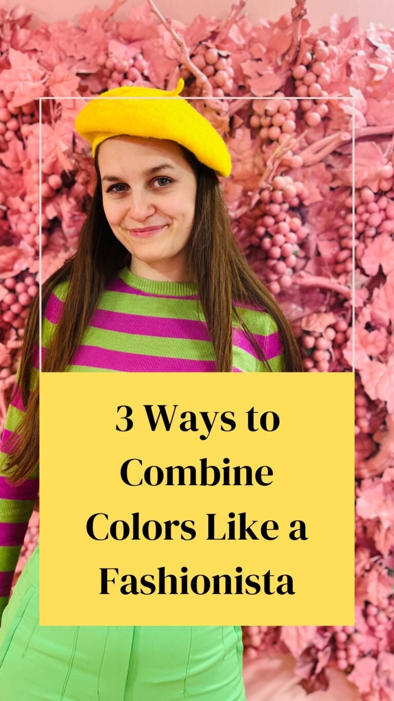 How to Combine Colors – Colorful Fashionista’s Guide